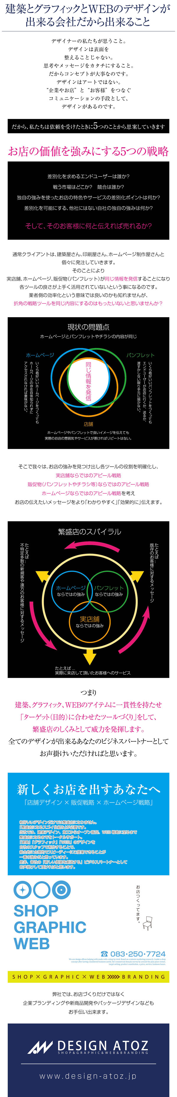 山口県下関市 デザインのヒキダシ Boss Blog デザインatoz 建築とグラフィックとwebのデザインが出来る会社だから出来ること