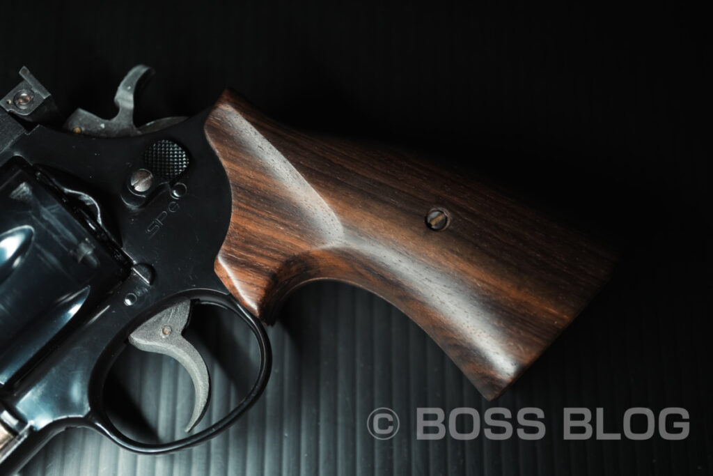 MGC PPCカスタム 44マグナム ラウンドバレル ヘビーバレル MCW S&W M29 モデルガン・西部警察・太陽にほえろ!・イーストA製ショルダーホルスター(6〜6.5インチ用)