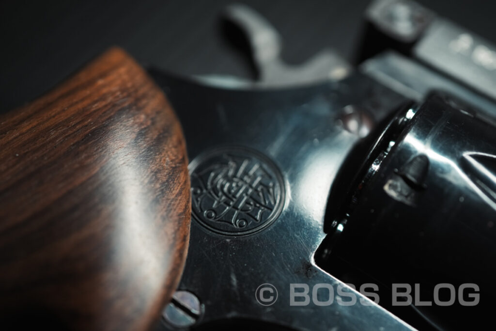 MGC PPCカスタム 44マグナム ラウンドバレル ヘビーバレル MCW S&W M29 モデルガン・西部警察・太陽にほえろ!・イーストA製ショルダーホルスター(6〜6.5インチ用)