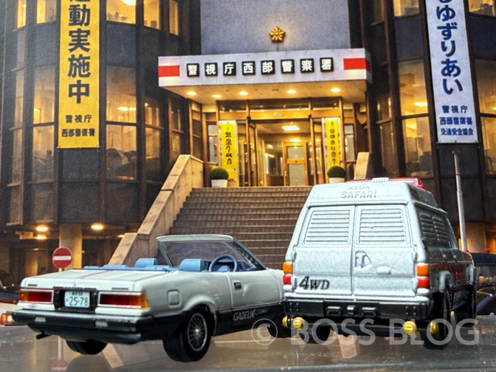 西部警察のオープニング階段シーン・東洋現像所